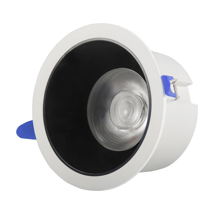 پلاستیک با آلومینیوم COB LED Downlight